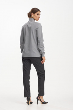 Джемпер прямой из костюмной ткани с пуговицами NiV NiV fashion 3157/1 - фото 5