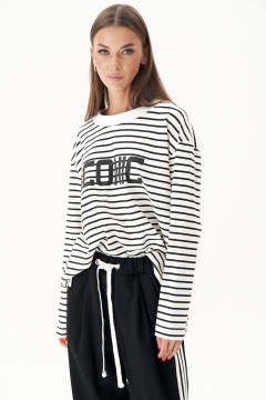 Брюки и джемпер в стилем спорт-шик из трикотажа Fantazia Mod 4929 - фото 3