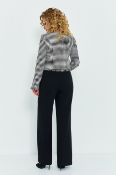 Костюм с укороченным жакетом и классическими брюками Euromoda 558 - фото 2