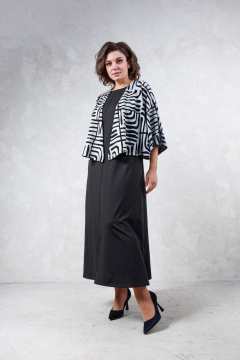 Платье макси с жакетом и короткими рукавами Avanti 1666-1 - фото 3