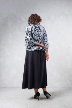 Платье А-образное макси с короткими рукавами и жакетом Avanti 1666-2 - фото 2