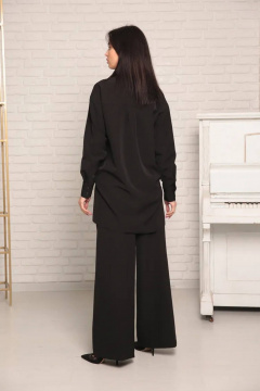 Демисезонная oversize рубашка из ткани хлопок для офиса и прогулок Gold Style 2497 - фото 5