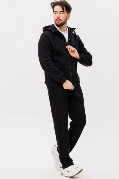 Спортивный костюм с капюшоном и стрелками из хлопка и трикотажа GO m3085/40-02.176-182 - фото 1