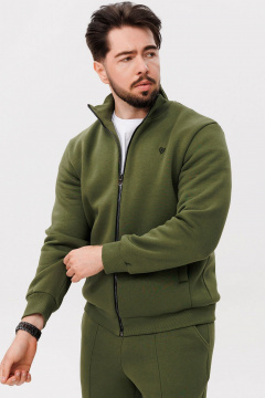 Удобный спортивный костюм из трикотажа и хлопка с логотипом GO m3086/28-02.182-188 - фото 3