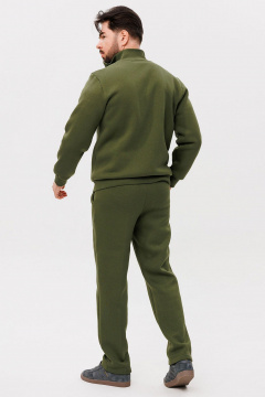 Удобный спортивный костюм из трикотажа и хлопка с логотипом GO m3086/28-02.182-188 - фото 2