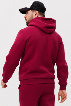 Худи спорт-шик на молнии с вышивкой GO m4085/12-01.176-182 - фото 2