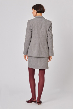 Юбка и жакет из текстиля с поясом и карманами Rivoli 9017 - фото 4