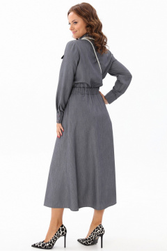 Платье рубашечного типа с воротником и расклешенной юбкой Angelina & Сo 1171 - фото 5