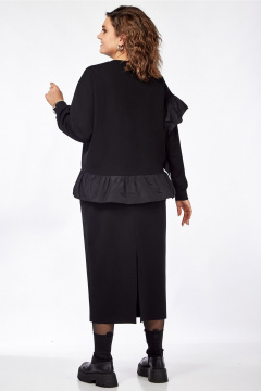 Костюм из трикотажа юбка и джемпер на каждый день демисезон Jurimex 3232 - фото 3