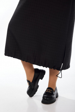 Комбинированное платье с декором и карманами стиль на каждый день Jurimex 3238 - фото 5