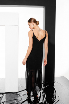 Платье ELLETTO 1057 черный - фото 5