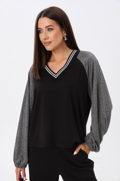 Демисезонный комплект: свободный джемпер и брюки LM К3747-2 - фото 5