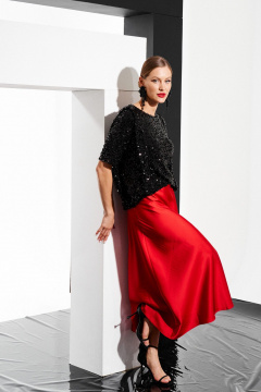 Джемпер ELLETTO 3797 черный - фото 2