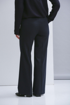 Прямые демисезонные брюки из текстиля со стрелками и карманами Ma Vie М-677-2 - фото 5