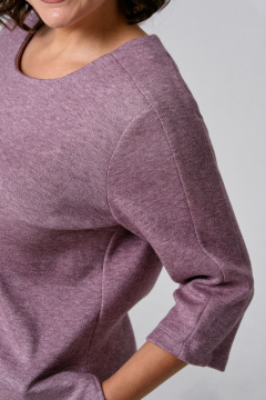 Джемпер из мягкого трикотажа с ангорой для демисезона IVA 1742 - фото 5