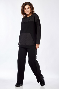 Брюки и джемпер классического кроя из трикотажа с карманами Jurimex 3239 - фото 1