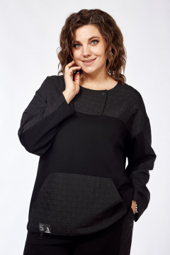 Брюки и джемпер классического кроя из трикотажа с карманами Jurimex 3239 - фото 3