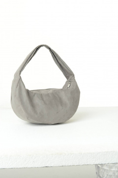 Круглогодичная женская сумка из искусственной замши с карманом MT.Style HOBO grey-velour - фото 3