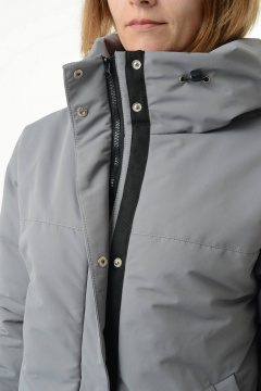 Зимняя оверсайз куртка влагостойкая с меховым капюшоном MT.Style 273493220 - фото 3