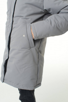 Зимняя оверсайз куртка влагостойкая с меховым капюшоном MT.Style 273493220 - фото 4