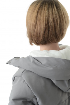 Зимняя оверсайз куртка влагостойкая с меховым капюшоном MT.Style 273493220 - фото 5