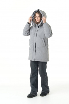 Зимняя оверсайз куртка влагостойкая с меховым капюшоном MT.Style 273493220 - фото 1