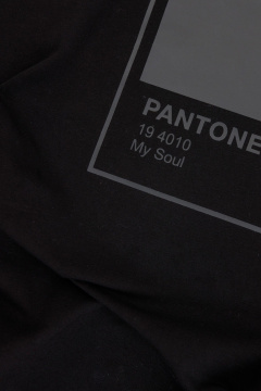 Джемпер женский демисезонный с ярким принтом из хлопка Kivviwear 4246.05 - фото 3