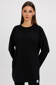 Джемпер женский демисезонный с ярким принтом из хлопка Kivviwear 4246.09 - фото 1