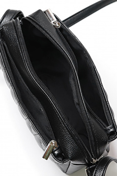 Черная экокожа, классическая сумка на каждый день Galanteya 31424.24с1116к45 черный - фото 5