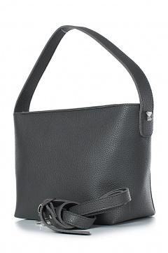 Сумка из экокожи на каждый день с серым цветом Galanteya 51723.24с492к45 серый - фото 1