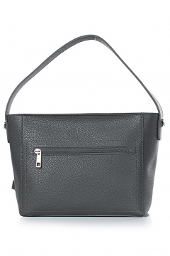 Сумка из экокожи на каждый день с серым цветом Galanteya 51723.24с492к45 серый - фото 3