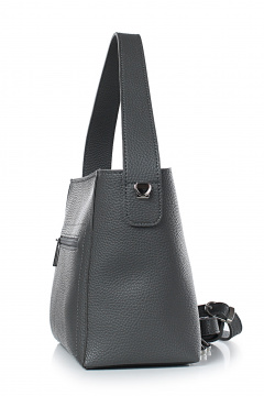 Сумка из экокожи на каждый день с серым цветом Galanteya 51723.24с492к45 серый - фото 4