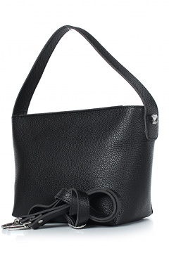 Черная сумка из экокожи на каждый день Galanteya 51723.24с492к45 черный - фото 1