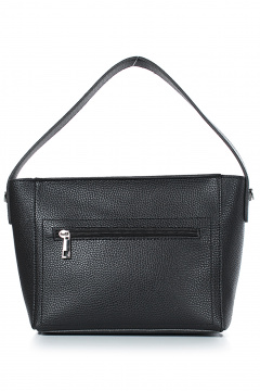 Черная сумка из экокожи на каждый день Galanteya 51723.24с492к45 черный - фото 3