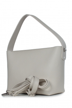 Бежевая сумка из эко-кожи на каждый день Galanteya 51723.24с492к45 бежевый_т. - фото 1