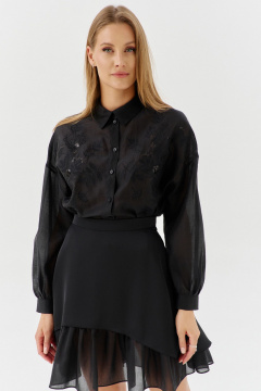 Юбка из текстиля на резинке для демисезона SODA 4875 - фото 5