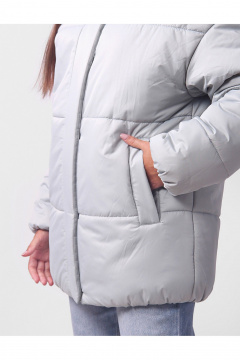 Зимняя утепленная куртка для девочки на каждый день АРТУС 24С57-Р57 дымчатая_мята - фото 5