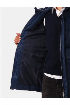 Куртка для мальчика утепленная с зонами карманов и светотехникой АРТУС 24С41-Р57 ночной_синий - фото 4