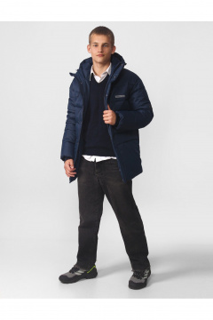 Куртка для мальчика утепленная на каждый день АРТУС 24С39-Р57 ночной_синий - фото 1