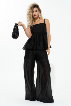 Брюки и топ из тонкого вискозного полотна, свободный крой SILVERSPICE S-8442 - фото 1