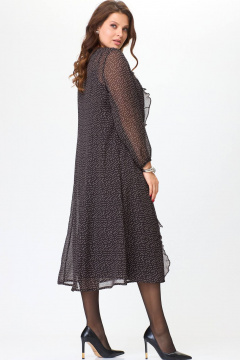 Романтичное шифоновое платье с воланами SOVA 11257 - фото 5