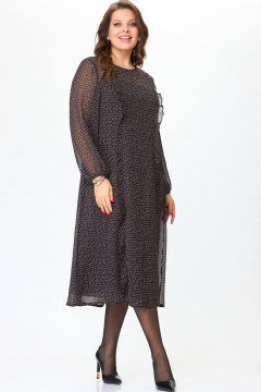 Романтичное шифоновое платье с воланами SOVA 11257 - фото 2