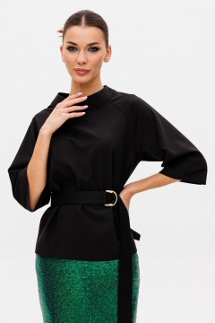 Блуза и юбка из текстиля и трикотажа с разрезами Ларс Стиль 999 - фото 4