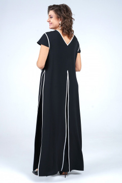 Блуза и широкие брюки с разрезами и крылышковым рукавом Alani Collection 2260 - фото 5