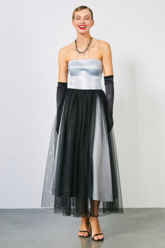 Топ-корсет из атласа с усиленными поролоновыми чашками и застежкой Rivoli 2416.2 - фото 5