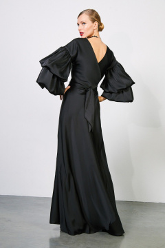 Платье-трансформер с запахом и двухъярусными рукавами Rivoli 7174 - фото 2