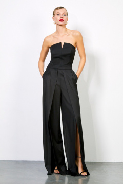 Комбинезон из текстиля с расклешенным силуэтом и карманами Rivoli 5231 - фото 3