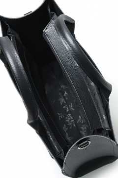 Стильная черная сумка из экокожи на каждый день Galanteya 35324.24с1191к45 черный - фото 5