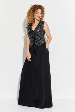 Круглогодичный костюм из трикотажа с жилетом и брюками Euromoda 575 - фото 1