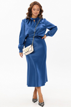 Комплект юбка и блуза с декоративными складками Angelina & Сo 1189 - фото 3